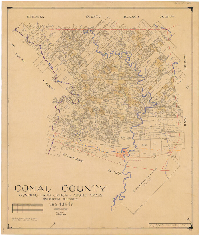 95462, Comal County, General Map Collection
