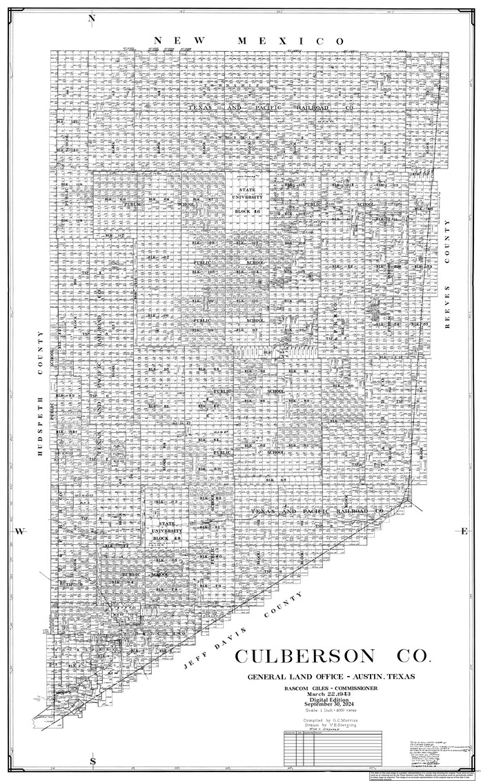 95473, Culberson Co., General Map Collection