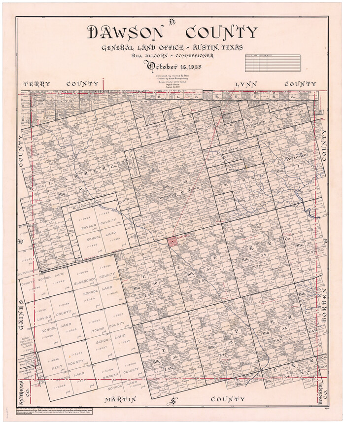 95476, Dawson County, General Map Collection