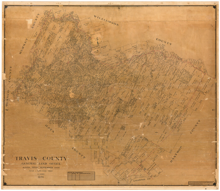 95479, Travis County, General Map Collection