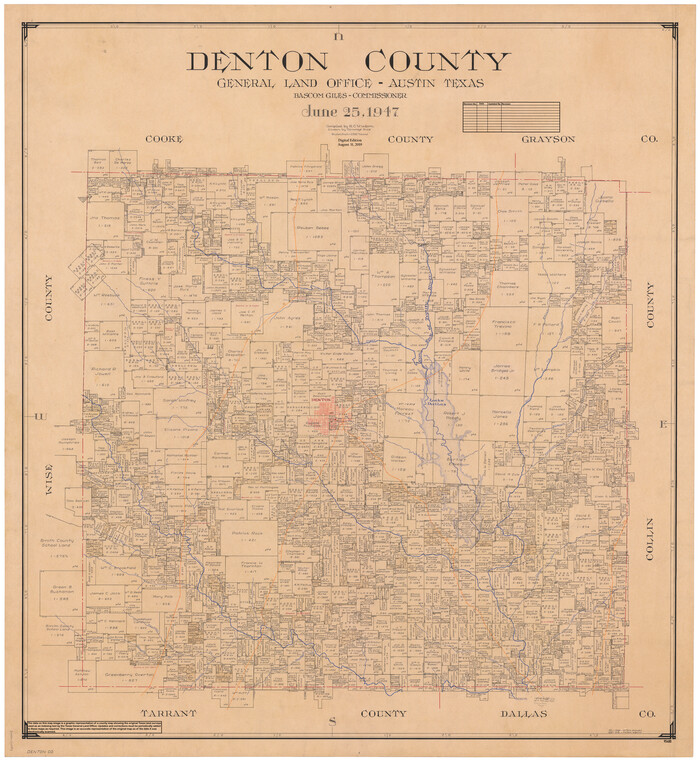 95480, Denton County, General Map Collection
