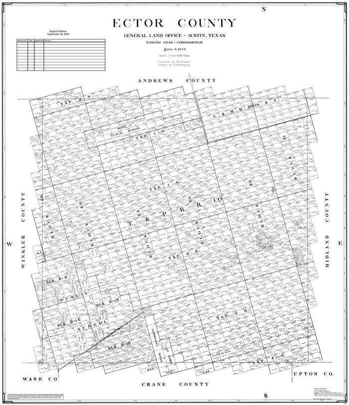 95487, Ector County, General Map Collection