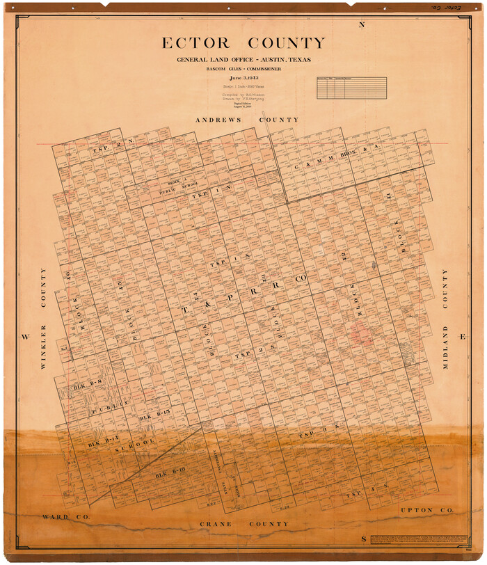 95487, Ector County, General Map Collection