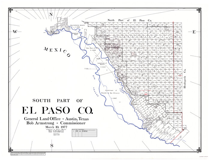 95491, South Part of El Paso Co., General Map Collection
