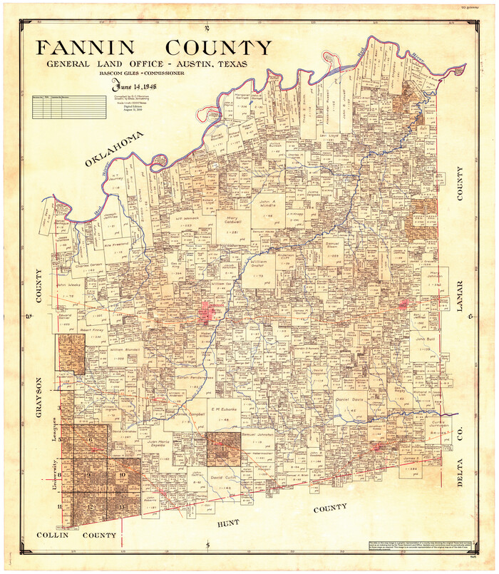 95495, Fannin County, General Map Collection