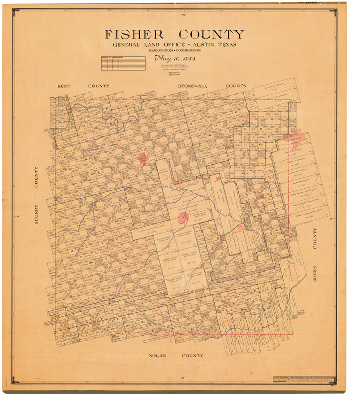 95497, Fisher County, General Map Collection