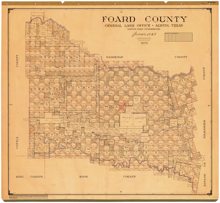 95499, Foard County, General Map Collection