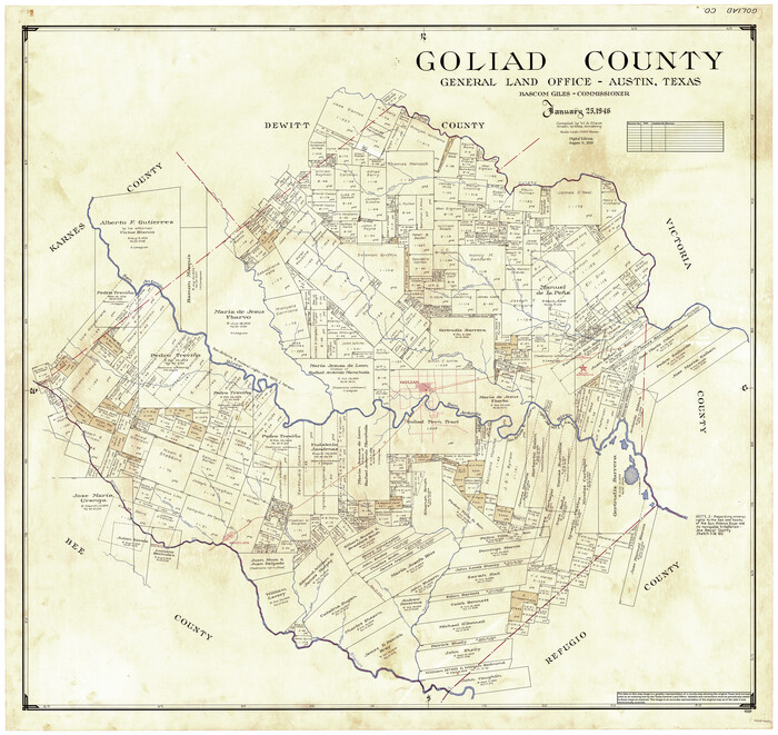 95509, Goliad County, General Map Collection