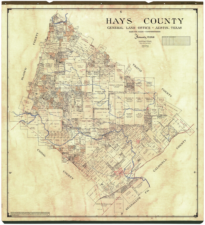95526, Hays County, General Map Collection