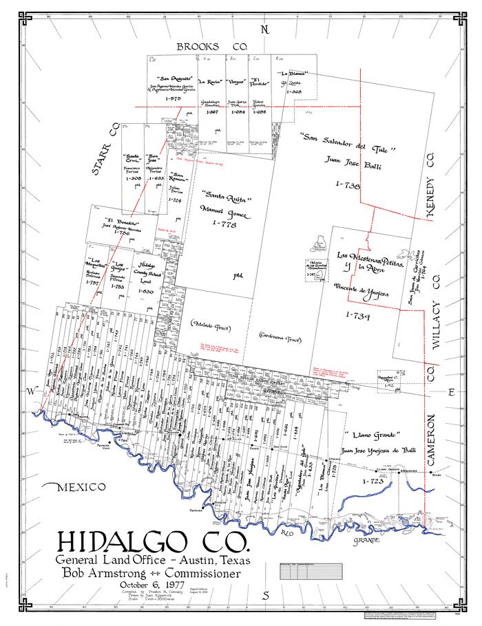 95529, Hidalgo Co., General Map Collection