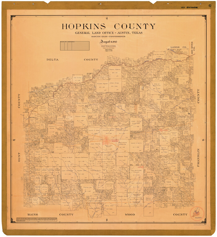 95533, Hopkins County, General Map Collection