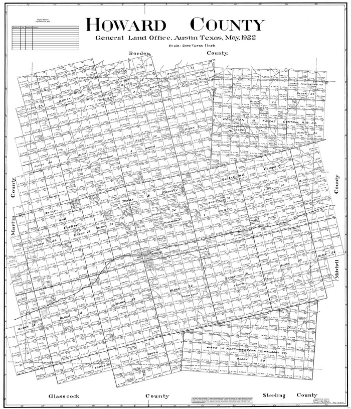 95535, Howard County, General Map Collection