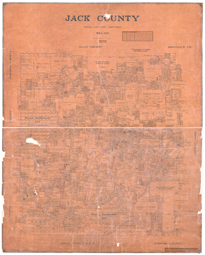95540, Jack County, General Map Collection
