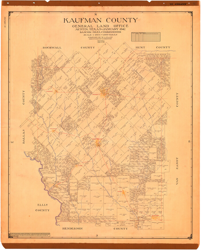 95552, Kaufman County, General Map Collection