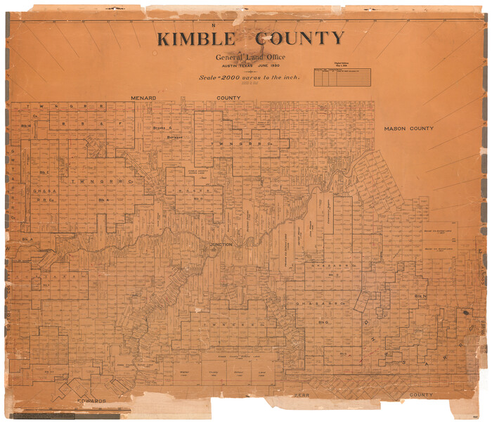 95557, Kimble County, General Map Collection
