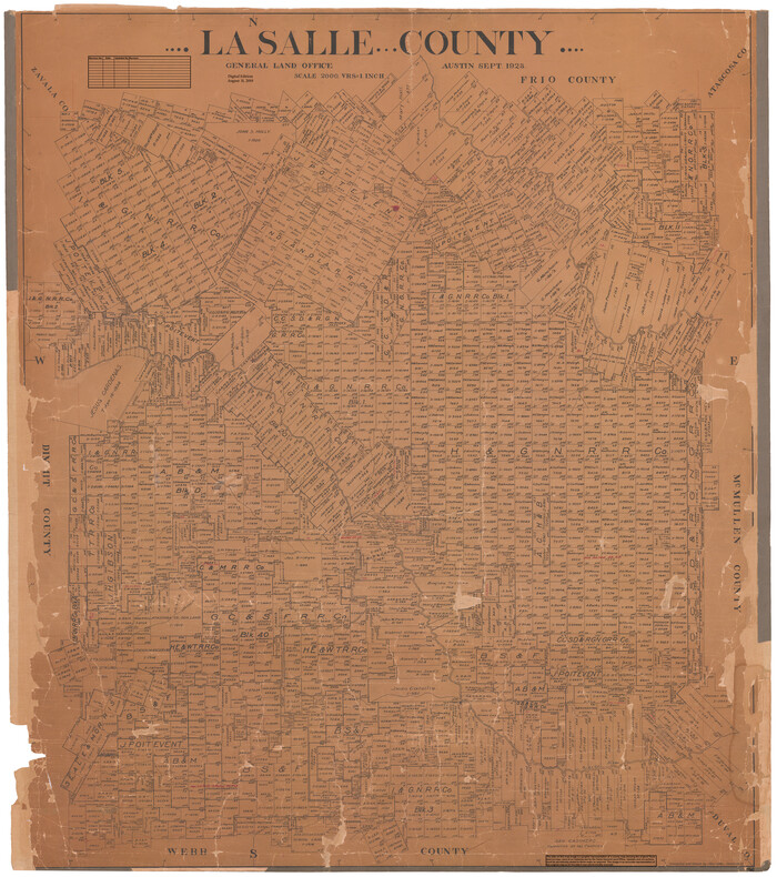 95562, La Salle County, General Map Collection