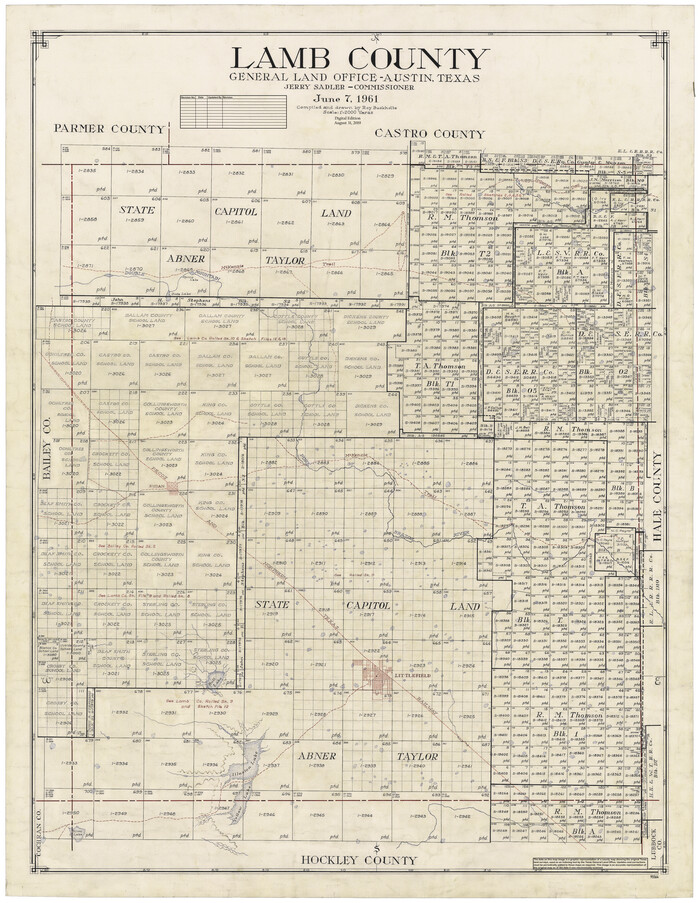 95564, Lamb County, General Map Collection