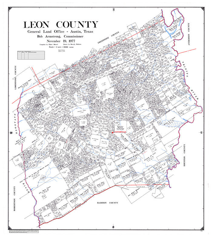 95568, Leon County, General Map Collection