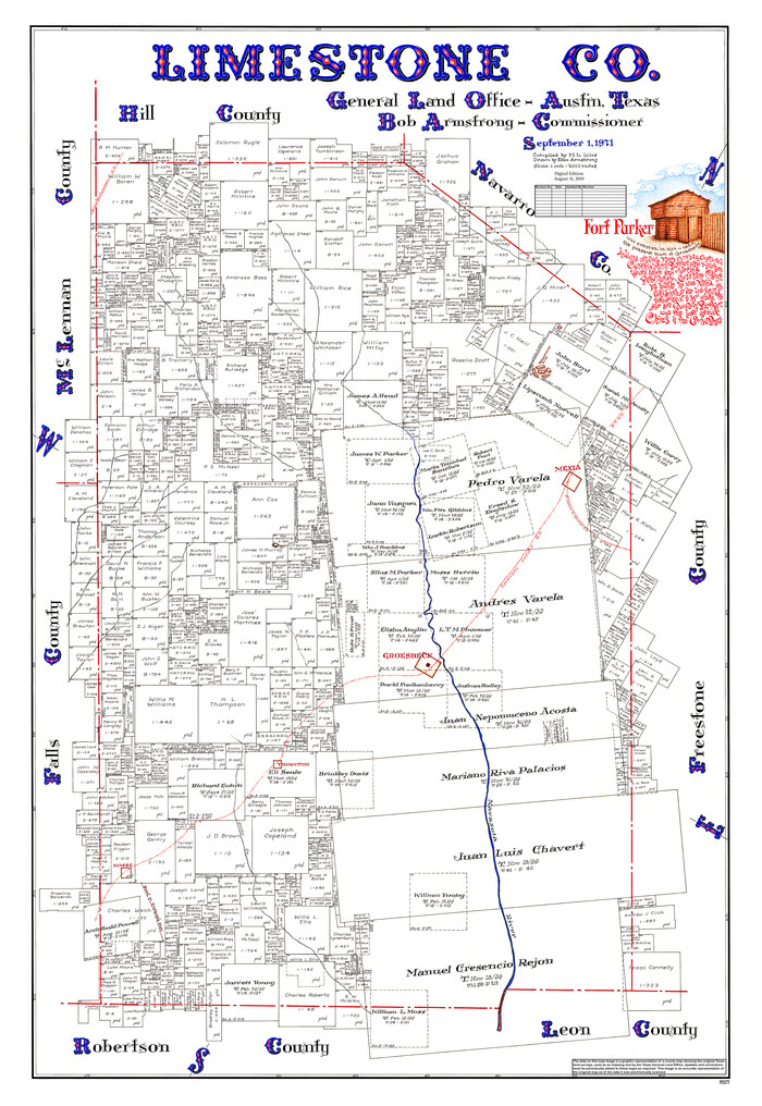 95571, Limestone Co., General Map Collection