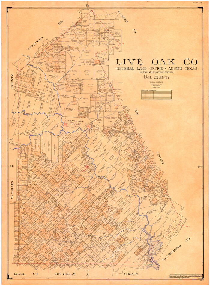 95573, Live Oak Co., General Map Collection