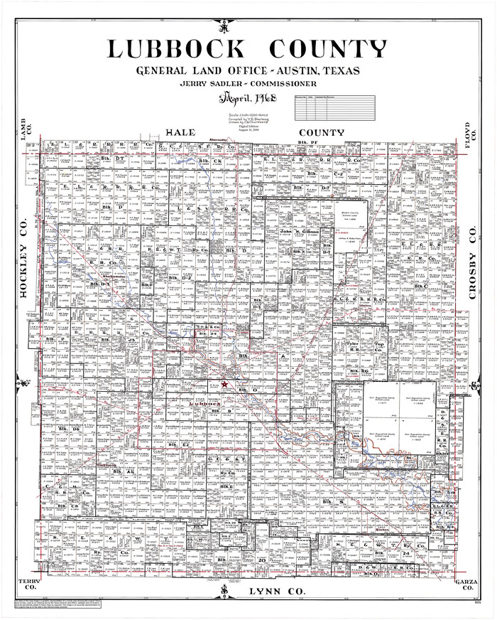 95576, Lubbock County, General Map Collection