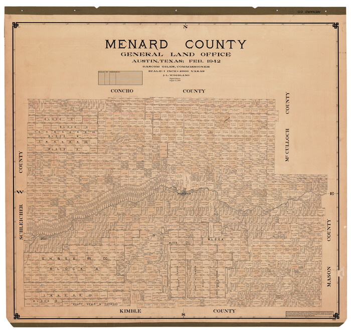 95588, Menard County, General Map Collection