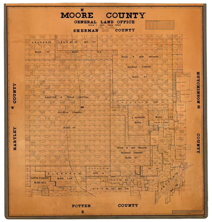 95595, Moore County, General Map Collection
