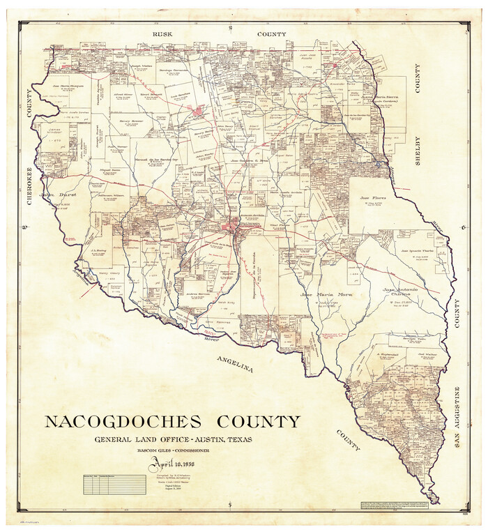 95598, Nacogdoches County, General Map Collection