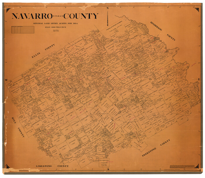 95599, Navarro County, General Map Collection