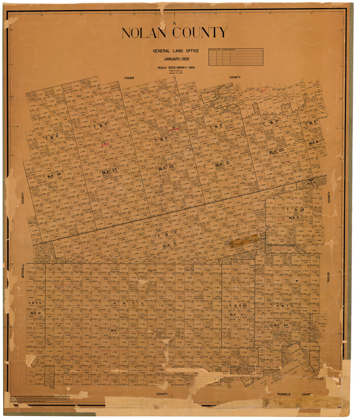 95601, Nolan County, General Map Collection
