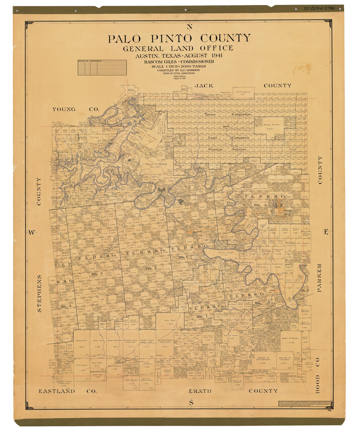 95606, Palo Pinto County, General Map Collection