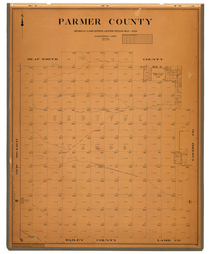 95610, Parmer County, General Map Collection