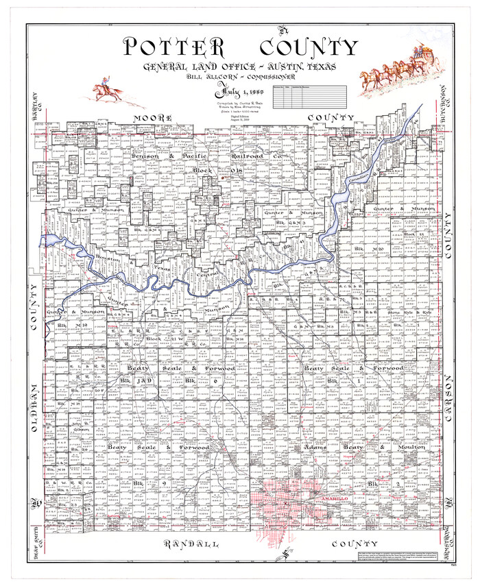 95615, Potter County, General Map Collection