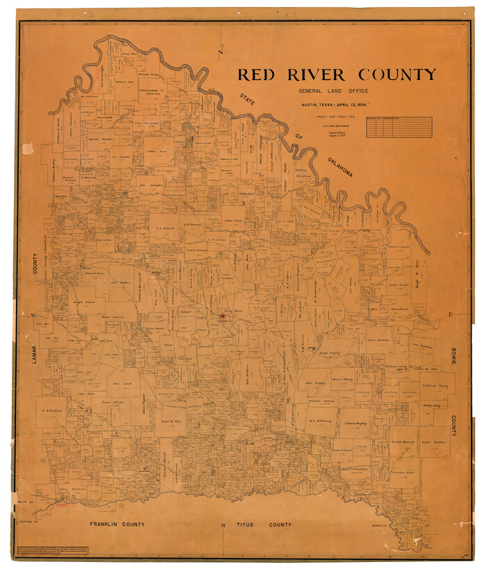 95623, Red River County, General Map Collection