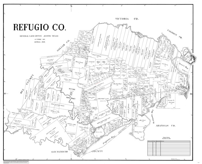 95625, Refugio Co., General Map Collection