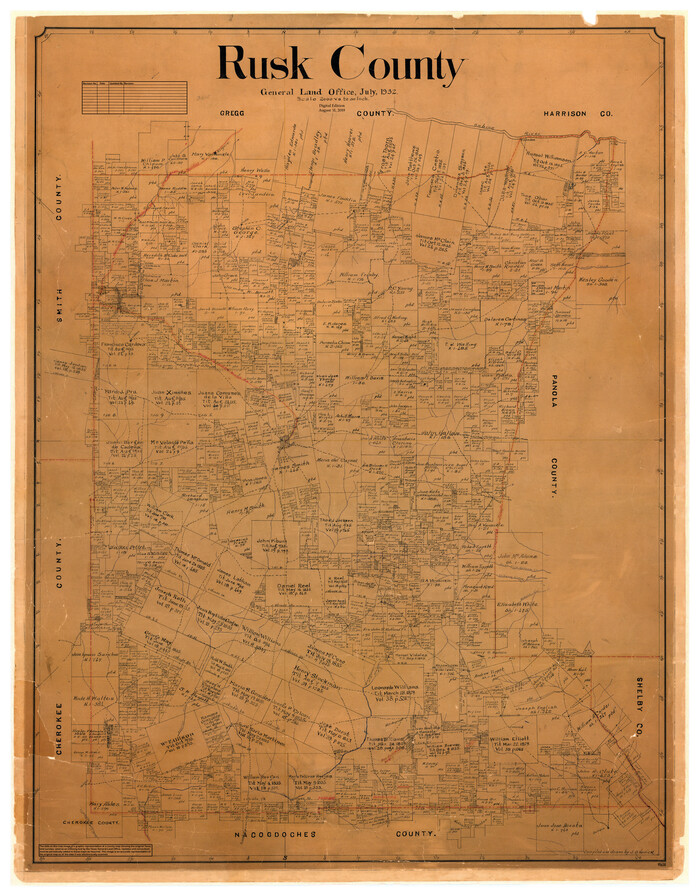 95630, Rusk County, General Map Collection