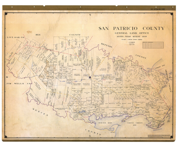95634, San Patricio County, General Map Collection