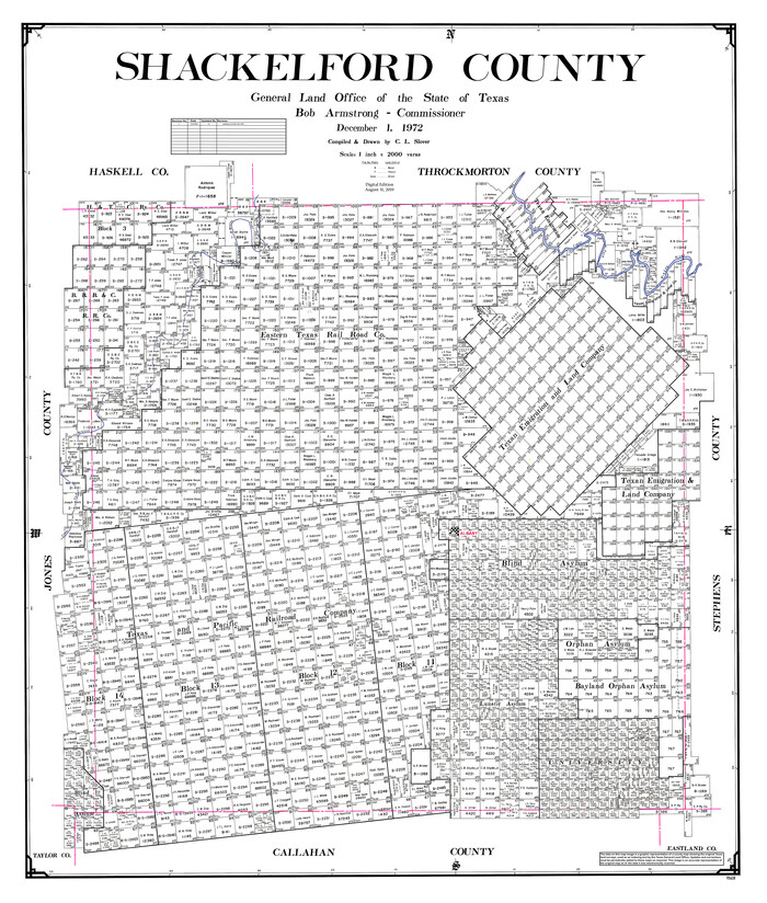 95638, Shackelford County, General Map Collection
