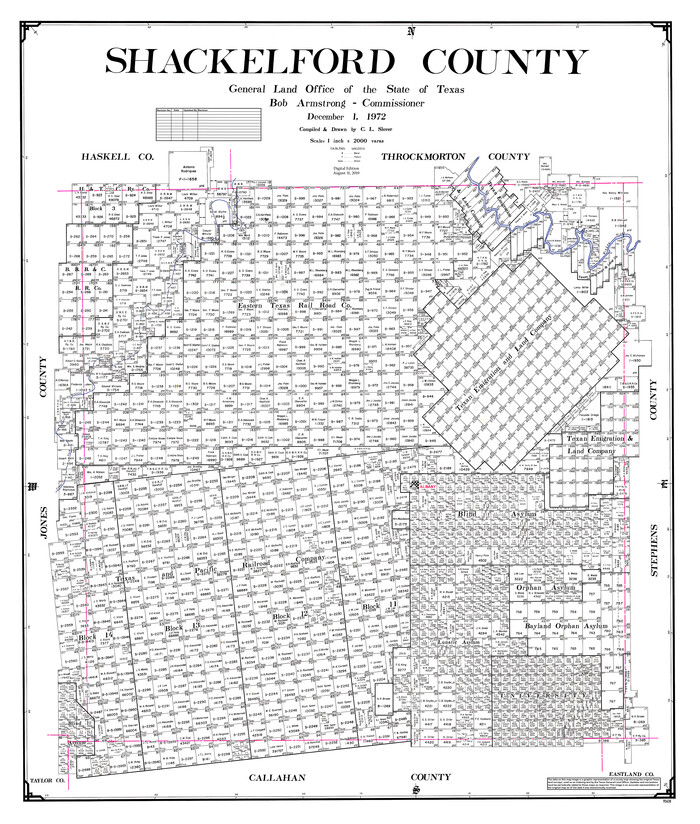 95638, Shackelford County, General Map Collection