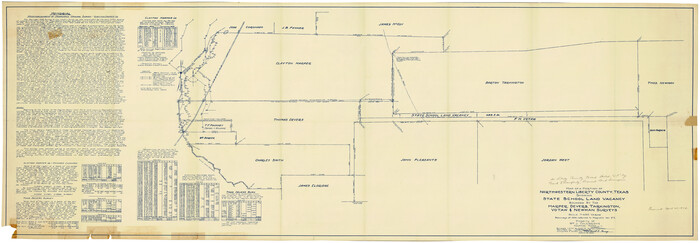 9564, Liberty County Rolled Sketch OB-1, General Map Collection
