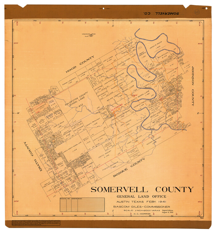 95642, Somervell County, General Map Collection