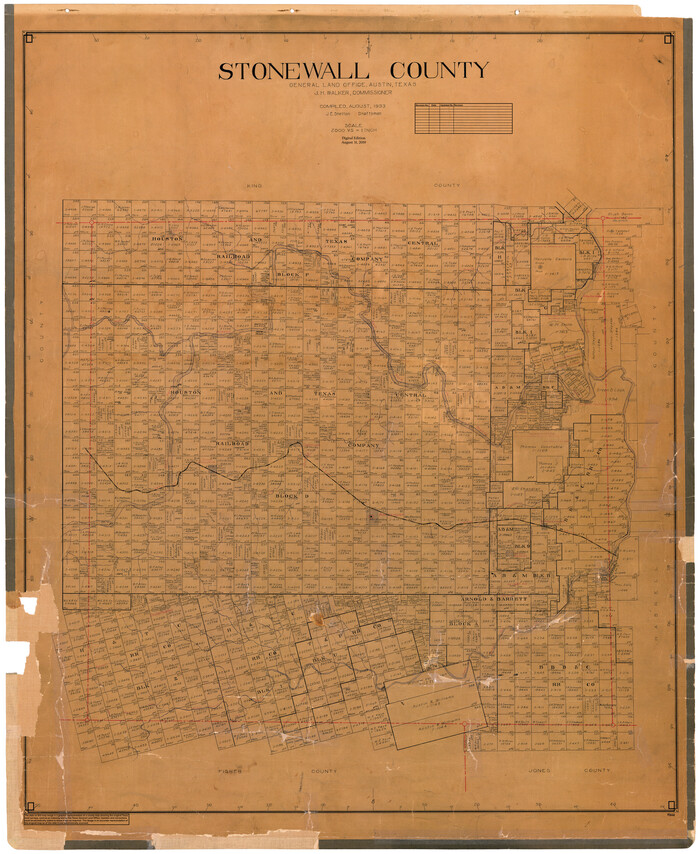95646, Stonewall County, General Map Collection