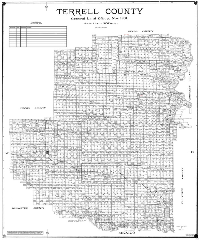 95651, Terrell County, General Map Collection