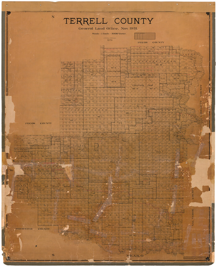 95651, Terrell County, General Map Collection