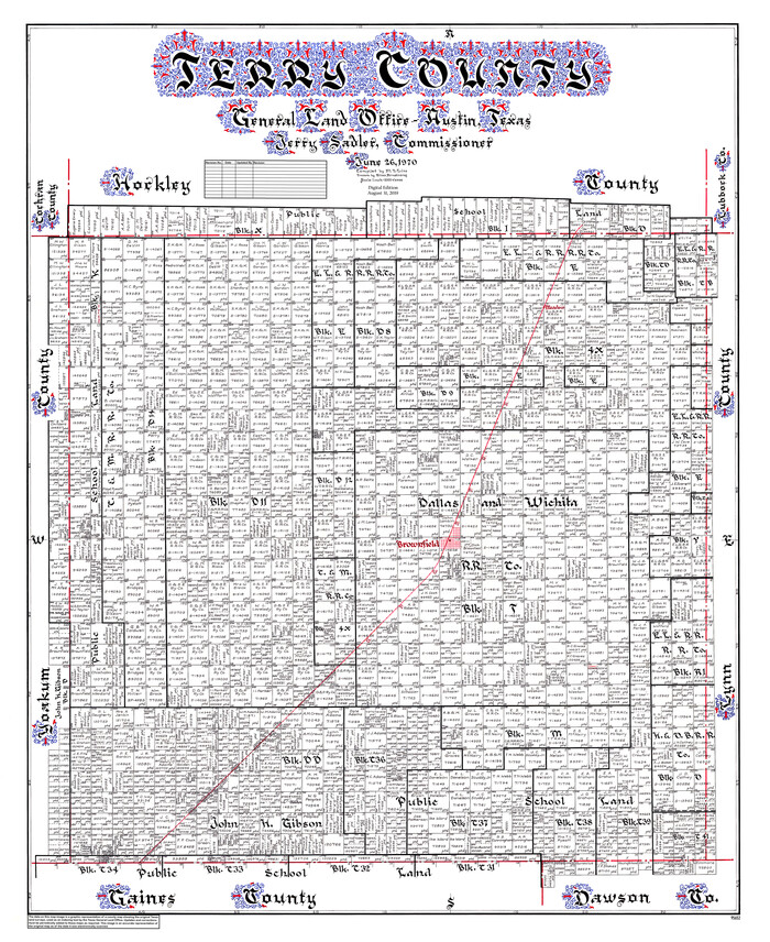 95652, Terry County, General Map Collection