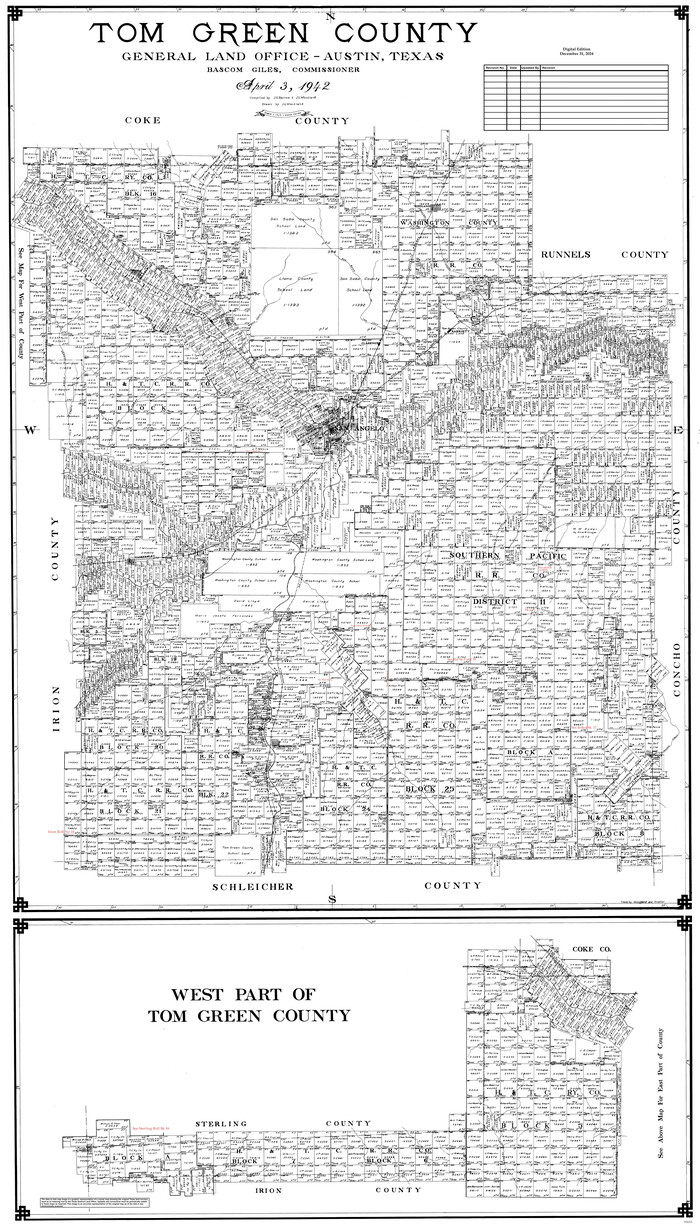 95655, Tom Green County, General Map Collection