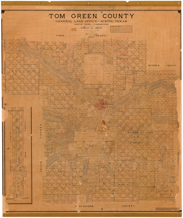 95655, Tom Green County, General Map Collection