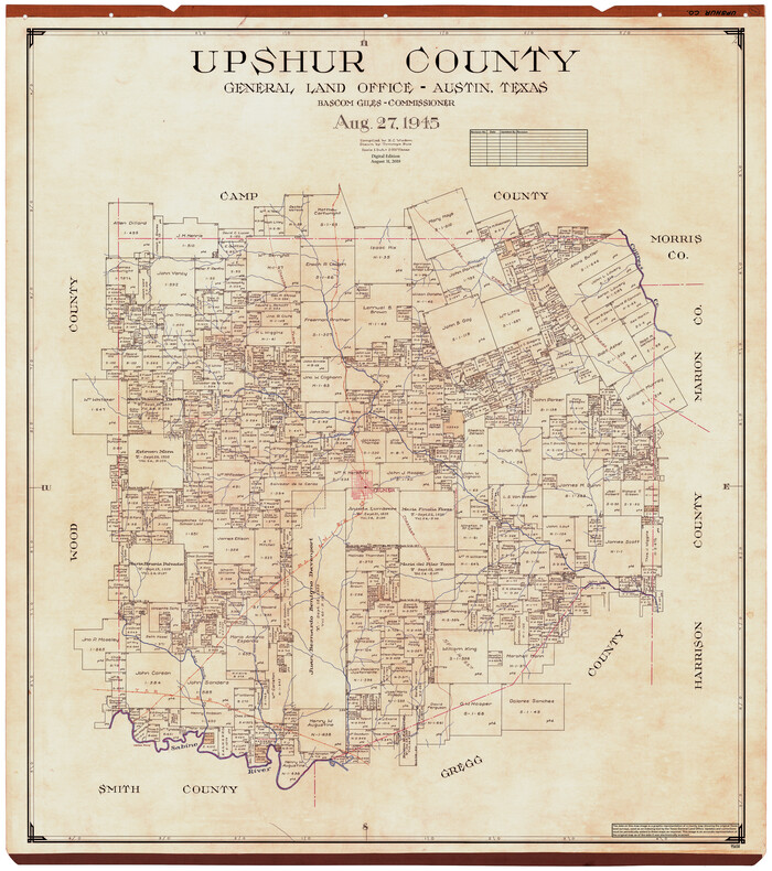 95658, Upshur County, General Map Collection