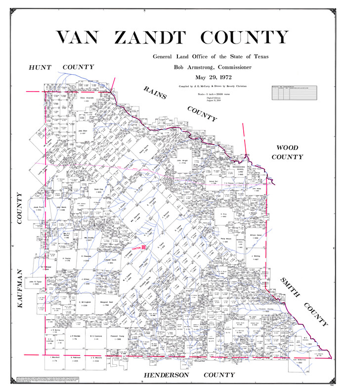 95662, Van Zandt County, General Map Collection