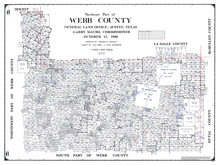 95668, Northeast Part of Webb County, General Map Collection